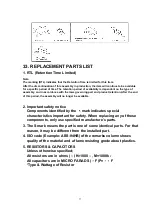 Предварительный просмотр 77 страницы Panasonic KX-TCD410SLS Service Manual