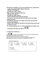 Предварительный просмотр 6 страницы Panasonic KX-TCD412NZM Service Manual