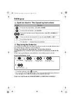 Предварительный просмотр 6 страницы Panasonic KX-TCD420 Operating Instructions Manual