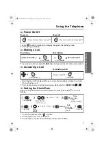 Предварительный просмотр 9 страницы Panasonic KX-TCD420 Operating Instructions Manual