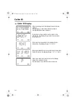 Предварительный просмотр 12 страницы Panasonic KX-TCD420 Operating Instructions Manual