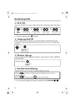 Предварительный просмотр 14 страницы Panasonic KX-TCD420 Operating Instructions Manual