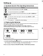 Preview for 8 page of Panasonic KX-TCD420AL Operating Instructions Manual