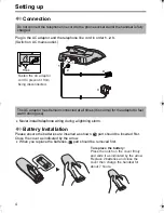 Preview for 4 page of Panasonic KX-TCD420E Operating Instructions Manual