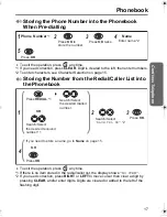 Предварительный просмотр 17 страницы Panasonic KX-TCD420NZ Operating Instructions Manual