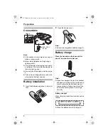 Preview for 8 page of Panasonic KX-TCD430AL Operating Instructions Manual