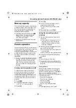 Preview for 29 page of Panasonic KX-TCD440AL Operating Instructions Manual