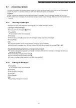 Preview for 27 page of Panasonic KX-TCD445BXS Service Manual