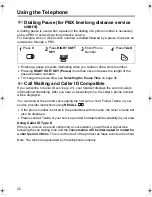 Preview for 20 page of Panasonic KX-TCD500AL Operating Instructions Manual