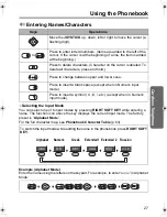 Предварительный просмотр 27 страницы Panasonic KX-TCD500AL Operating Instructions Manual