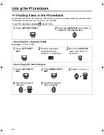 Предварительный просмотр 28 страницы Panasonic KX-TCD500AL Operating Instructions Manual