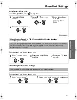 Preview for 47 page of Panasonic KX-TCD500AL Operating Instructions Manual