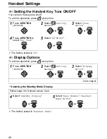 Preview for 48 page of Panasonic KX-TCD505E Operating Instructions Manual