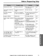 Preview for 73 page of Panasonic KX-TCD505E Operating Instructions Manual