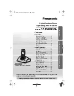 Предварительный просмотр 7 страницы Panasonic KX-TCD505NL Operating Instructions Manual