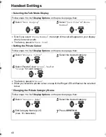 Preview for 40 page of Panasonic KX-TCD510NZ Operating Instructions Manual