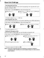 Preview for 46 page of Panasonic KX-TCD510NZ Operating Instructions Manual