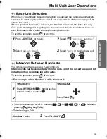 Preview for 53 page of Panasonic KX-TCD510NZ Operating Instructions Manual