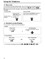 Предварительный просмотр 16 страницы Panasonic KX-TCD515E Operating Instructions Manual