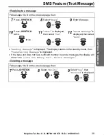 Предварительный просмотр 39 страницы Panasonic KX-TCD515E Operating Instructions Manual