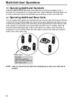 Предварительный просмотр 62 страницы Panasonic KX-TCD515E Operating Instructions Manual