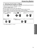 Предварительный просмотр 75 страницы Panasonic KX-TCD515E Operating Instructions Manual