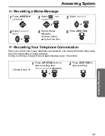 Предварительный просмотр 83 страницы Panasonic KX-TCD515E Operating Instructions Manual