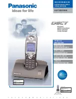 Panasonic KX-TCD515HK Specifications preview