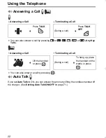 Preview for 22 page of Panasonic KX-TCD535 Operating Instructions Manual