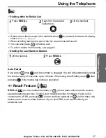 Preview for 27 page of Panasonic KX-TCD535 Operating Instructions Manual