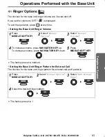 Preview for 83 page of Panasonic KX-TCD535 Operating Instructions Manual