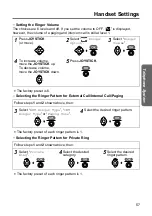 Предварительный просмотр 57 страницы Panasonic KX-TCD540NZ Operating Instructions Manual