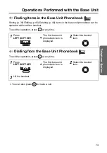 Предварительный просмотр 73 страницы Panasonic KX-TCD540NZ Operating Instructions Manual