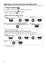 Предварительный просмотр 74 страницы Panasonic KX-TCD540NZ Operating Instructions Manual