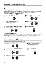 Предварительный просмотр 78 страницы Panasonic KX-TCD540NZ Operating Instructions Manual