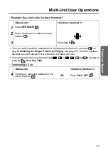 Предварительный просмотр 81 страницы Panasonic KX-TCD540NZ Operating Instructions Manual