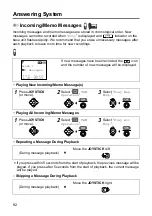 Предварительный просмотр 92 страницы Panasonic KX-TCD540NZ Operating Instructions Manual