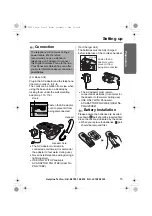 Предварительный просмотр 15 страницы Panasonic KX-TCD545E Operating Instructions Manual