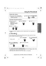 Предварительный просмотр 47 страницы Panasonic KX-TCD545E Operating Instructions Manual