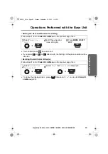 Предварительный просмотр 83 страницы Panasonic KX-TCD545E Operating Instructions Manual