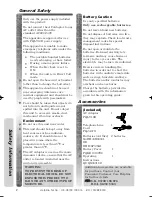 Preview for 2 page of Panasonic KX-TCD650 Operating Instructions & Quick Manual