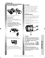 Preview for 3 page of Panasonic KX-TCD650 Operating Instructions & Quick Manual