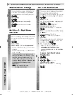 Preview for 14 page of Panasonic KX-TCD650 Operating Instructions & Quick Manual