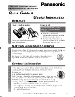 Preview for 15 page of Panasonic KX-TCD650 Operating Instructions & Quick Manual