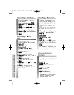 Предварительный просмотр 22 страницы Panasonic KX-TCD650BX Operating Instructions & Quick Manual