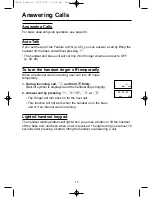 Preview for 19 page of Panasonic KX-TCD700 Operating Instructions Manual