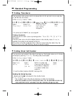 Preview for 40 page of Panasonic KX-TCD705BX Operating Instructions Manual