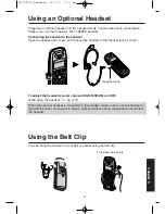 Preview for 47 page of Panasonic KX-TCD705HK Operating Instructions Manual