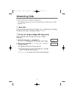 Preview for 17 page of Panasonic KX-TCD705NL Operating Instructions Manual