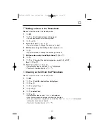 Preview for 23 page of Panasonic KX-TCD705NL Operating Instructions Manual